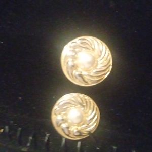 Vintage clip on earrings